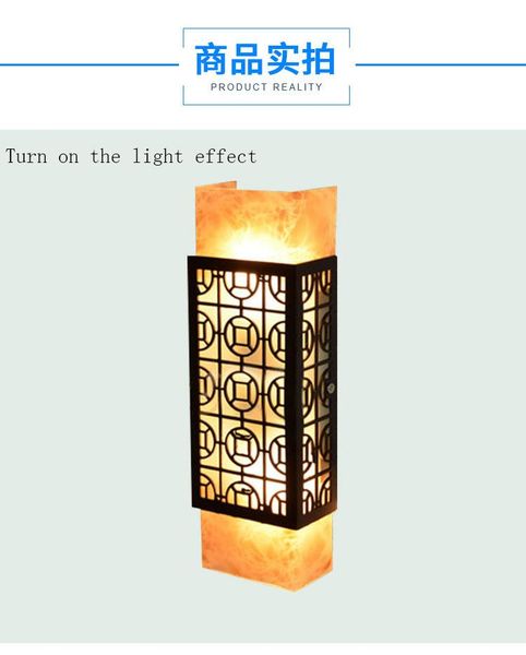 

wall lamps chinese style outdoor waterproof led lamp el corridor light square retro