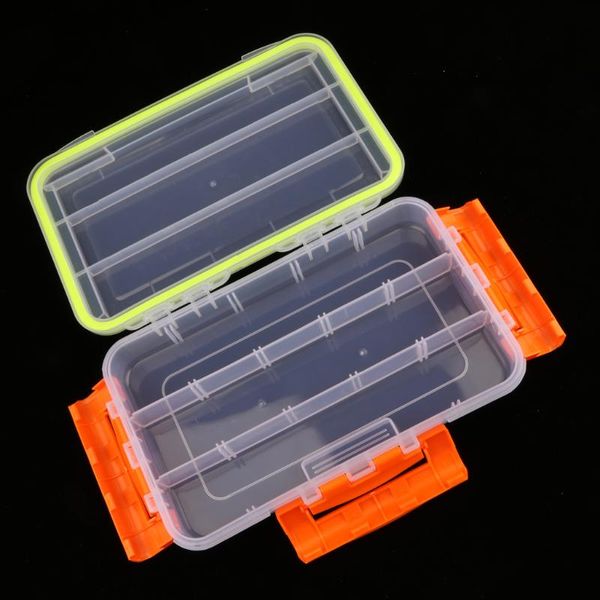 

fishing accessories premium plastic transparent lures bait tackle cell storage container organizer box boxes