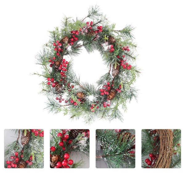 

decorative flowers & wreaths christmas wreath decor door garland pendant window