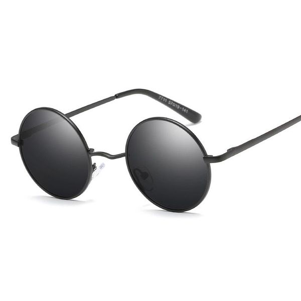 

sunglasses 2021 arrival round coating retro men women brand designer vintage mirrored uv400 glasses, White;black