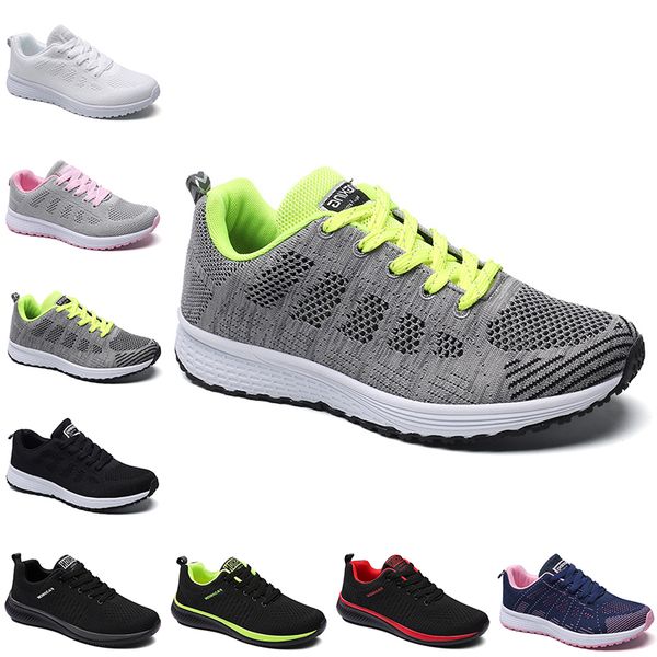 

running shoes women mens trainers outdoor sports sneakers triple white black zapatos grey red volt men chaussures, White;red