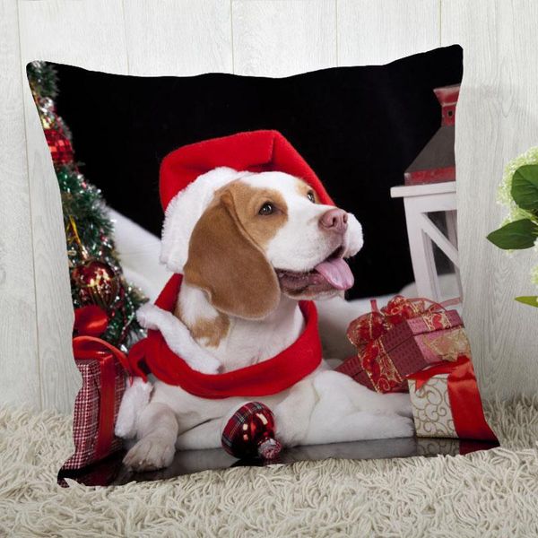 

pillow case animals beagle cover customize modern home decorative pillowcase for living room 45x45cm,40x40cm a2021.4.29