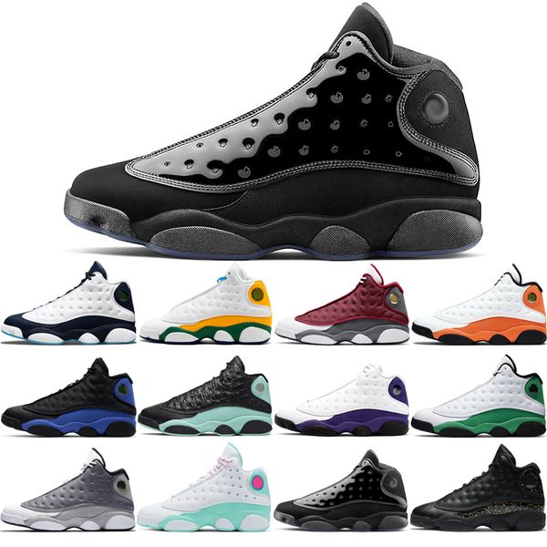 

trainers 13s man basketball shoes atmosphere grey aurora green cap and gown gold glitter hyper royal island lakers starfish red flint playgr