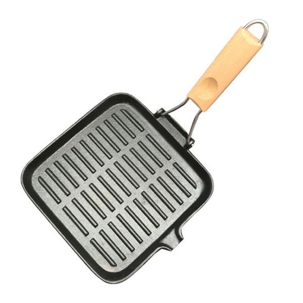 

pans frying pan folding non-stick flat bottom breakfast bread barbecue pot