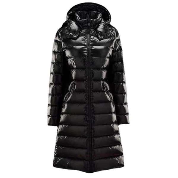 

2022 womens classic down coat designer hoodie jacket winter puffer parka women casual outerwear warm clothing, Black
