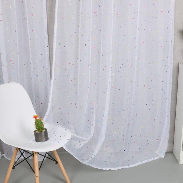 

curtain & drapes 2pcs nordic wicker embroidered screens bedroom bay window wear rod screen outdoor wedding decor tool