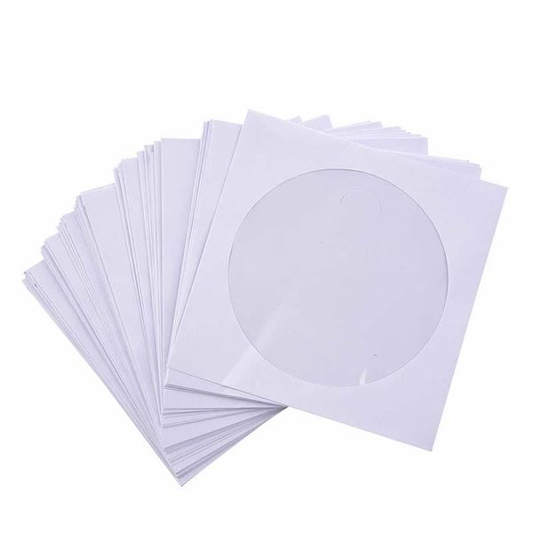 

5 inch cd dvd pockets flap cover envelopes packing bags