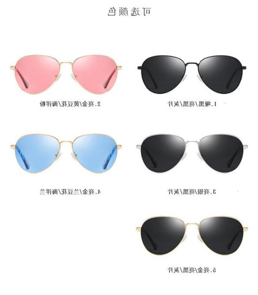 

sunglasses sunglasses brand designer round sunglasses vintage women sun glasses polarized metal frame driving eyewear ocean lens uv400, Black