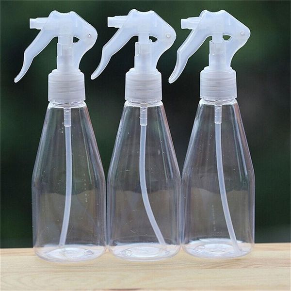 Depolama Şişeleri Kavanozlar 20pcs Taşınabilir 200ml Plastik Tetikleyici Şeffaf Püskürtme Şişesi 6.7 Oz Saç Salon Sis Aracı Püskürtücü Atomizer Pot açık