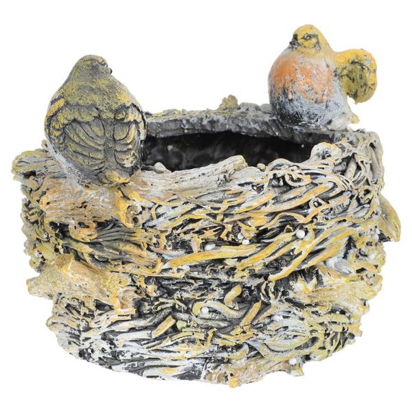 

planters & pots gardening flower pot resin planting container flowerpot deskdecor