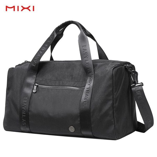 

mixi travel duffle bag men women luggage handbag with handle shoulder belt shoes pocket fitness gym sports yoga duffel bags