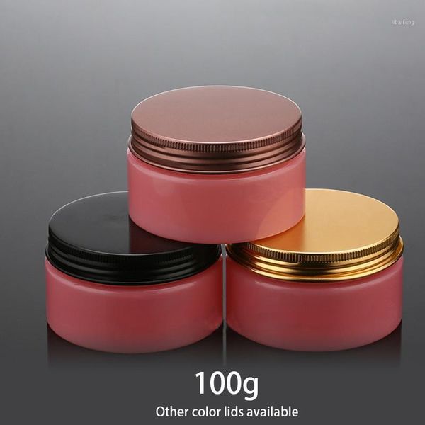 

storage bottles & jars pink 100g plastic jar 50pcs