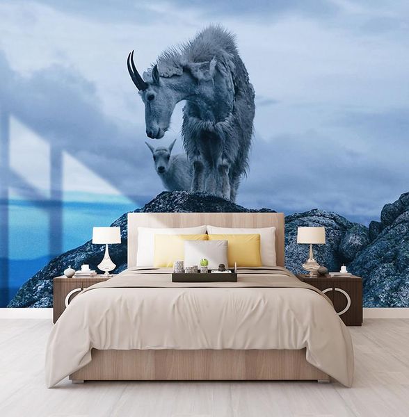 

wallpapers bacal custom 3d wallpaper modern hd deer horse wild animal murals abstract art living room bedroom background wall paintings