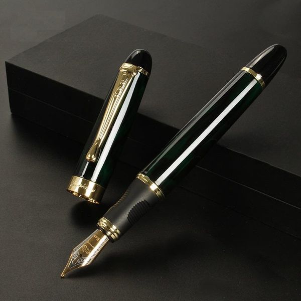 

fountain pens 14 color pen for writing signature 0.5mm gold iraurita nib fountain-pens jinhao stationery office school supplies f293