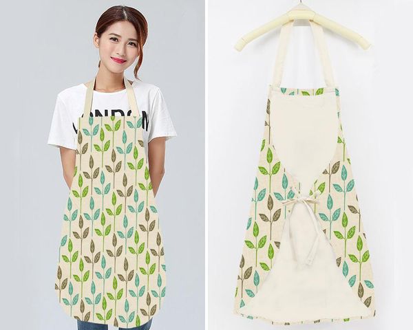 

aprons apron household plant kitchen waterproof, antifouling, clean and sanitary