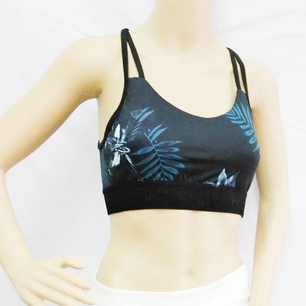 

back yoga sports underwear sweat absorbing bra yoga suit, Black;white