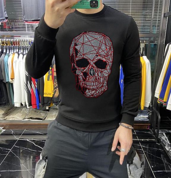 

2021winter new fashion jacket drill hoodies man and women hip hop sweatshirts man's streetwear hoodie, Black