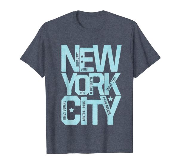 

New York City NYC Souvenir Unisex T-shirt, Mainly pictures