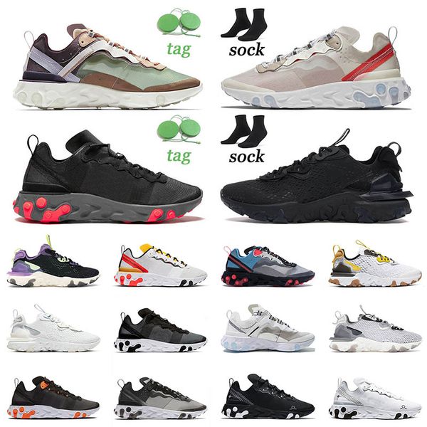 

2021 fashion epic react vision reacts running shoes anthracite tour yellow solar red full white schematic mist 87 mens womens sports sneaker