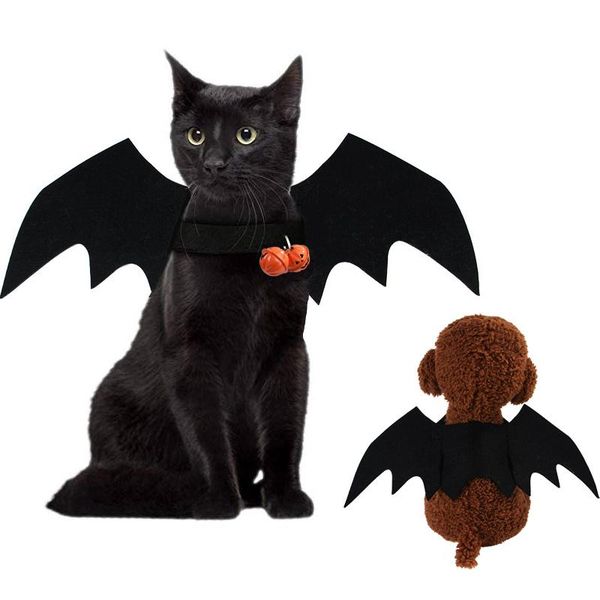 

cat costumes cute bat wings for pet dog s halloween christmas cosplay clothing funny xmas dr up accories
