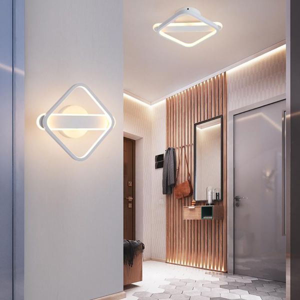

wall linear lamp warm/white/neutral light modern living room bedroom bedside corridor aluminum sconce