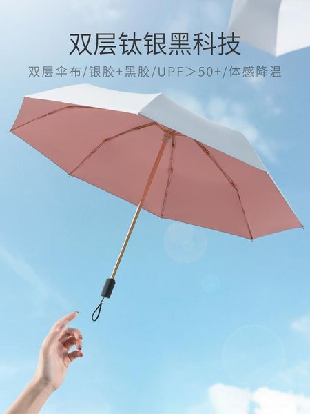 

umbrellas cute folding umbrella uv protection rain women parasols gear sunshades sombrilla household merchandises bi50ys