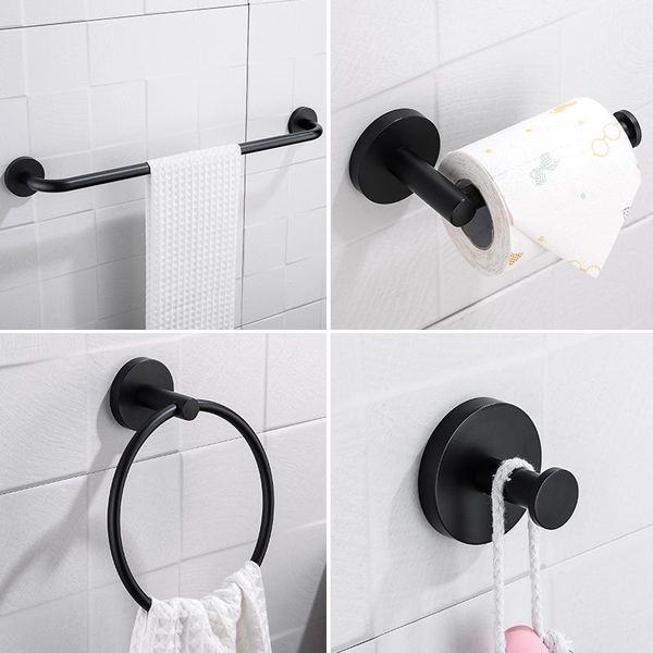 

bath accessory set black bathroom accessories stainless steel robe hook paper holder towel ring bar