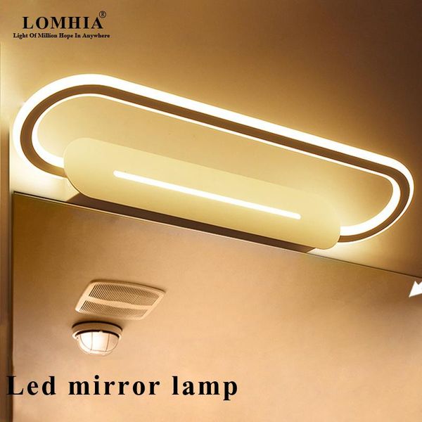 

wall lamp led make-up mirror sconce front headlight bathroom light metal ac90-260v vanity lighting beside fixtures