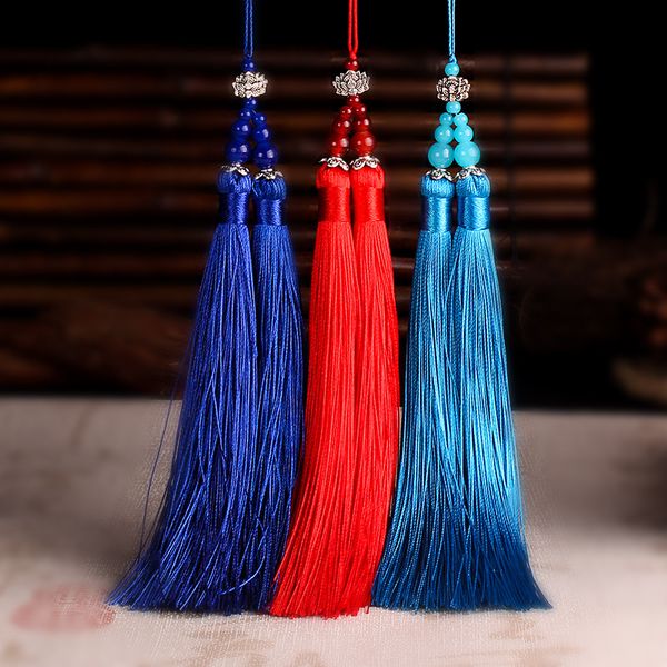 

souvenirs pendant double whisker tassel chinese size