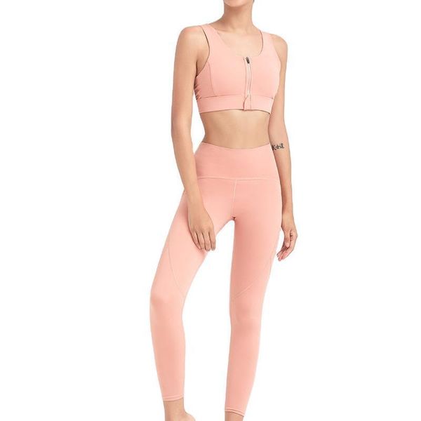 

yoga outfit 2pcs clothes sports suit naked feeling and beautiful back seamless plus size set active sportwear sport home