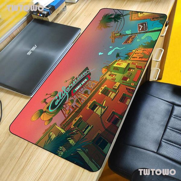

mouse pads & wrist rests art 900*400 overlocked large gamer mousepad gaming pad lock edge computer game notbook mat for csgo