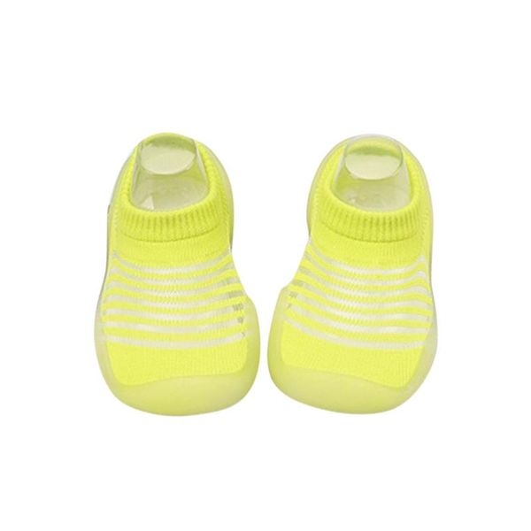

first walkers lovely summer shoes infant toddler indoor stripe soft casual baby elastic socks pour bebes
