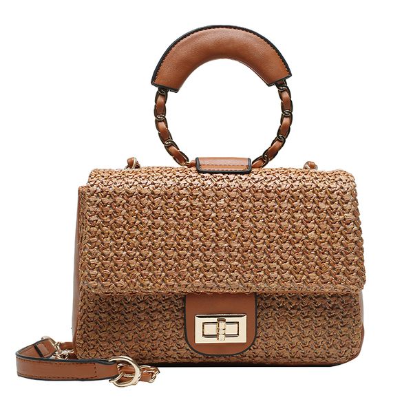 

straw handbag luxury women evening bags designer crossbody fashion messenger women's shoulder bag bolsa feminina