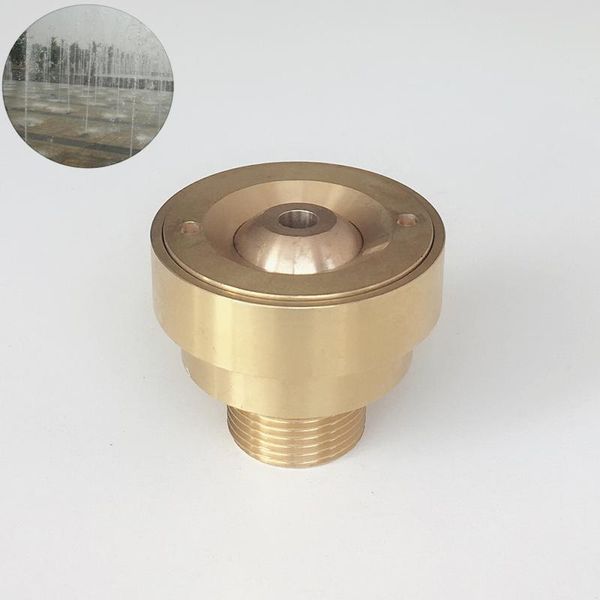 

1" swimming pool spa brass deck jet fountain nozzle garden decorations