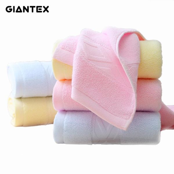 

towel giantex 2pcs/set soft cotton bathroom super absorbent face 35x75cm u1752