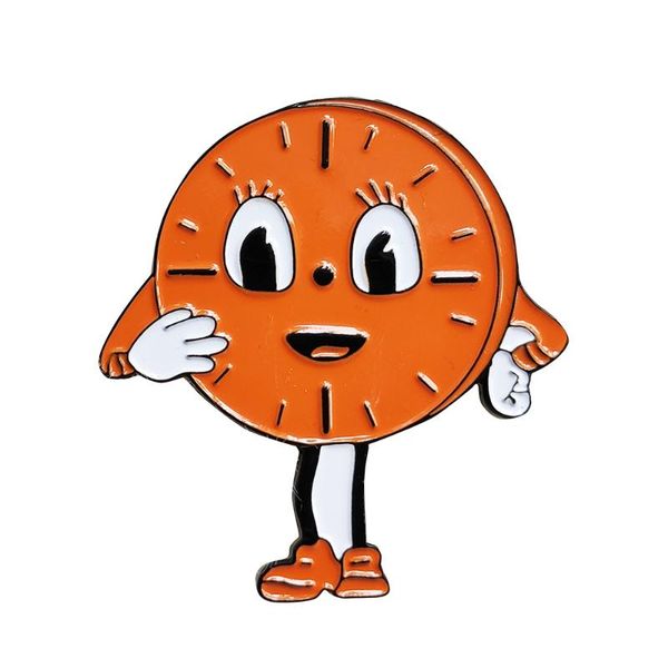 

pins, brooches miss minutes enamel pin lapel brooch metal badge jewelry accessary, Gray