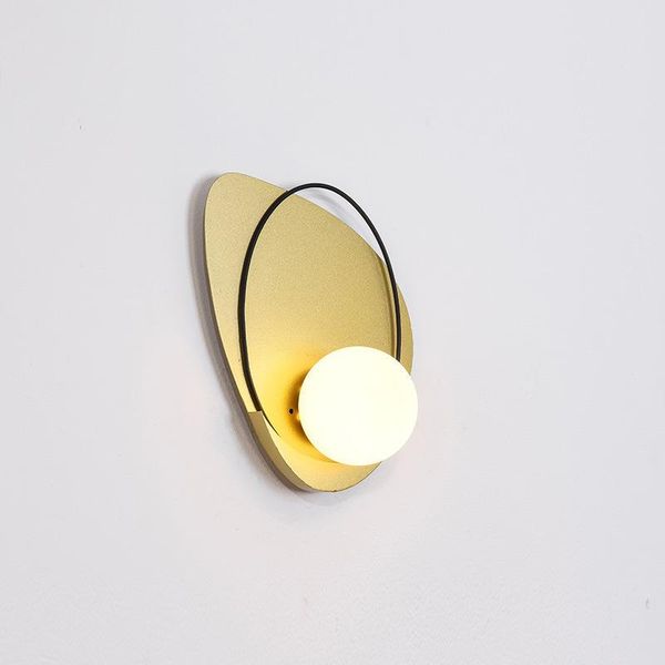 

nordic minimalist modern bedroom led wall lamp personality light luxury living room corridor aisle el bracket
