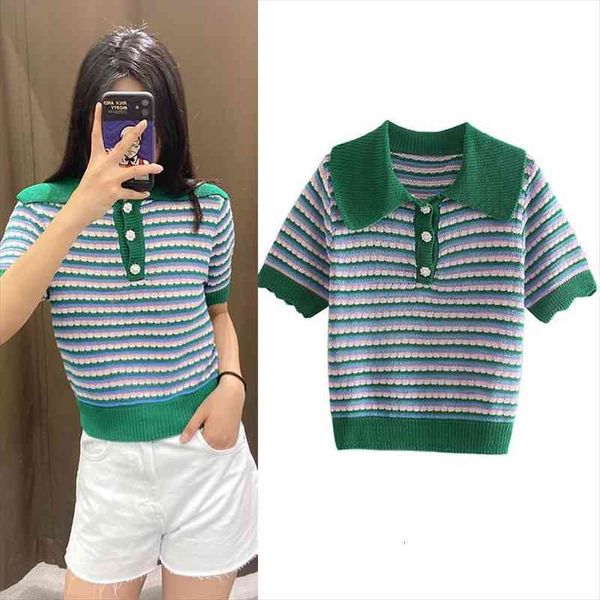 

women fashion ladies sweater chic elegant knitted retro short polo women sleeve square neck ladies pullover, White;black