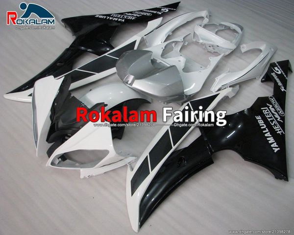

for yamaha yzf-r6 yzf r6 08-16 2008 2009 2010 2011 yzf600 r6 yzf 600 r6 2008-2016 white black (injection molding)