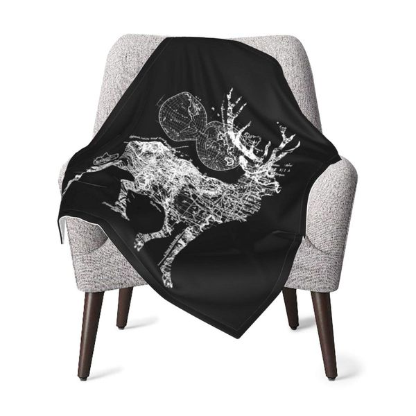 

nursery bed blankets,deer wanderlust super soft baby blanket for kids