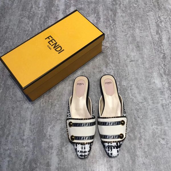 

slipper 2021 new style square head half slippers for women to wear versatile low heel breathable lazy shoes 1[finished on july 8]zly, Black