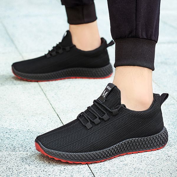 

2021 sport mens womens running shoes triple black red outdoor breathable runners sneakers size 39-44 wy06-20261