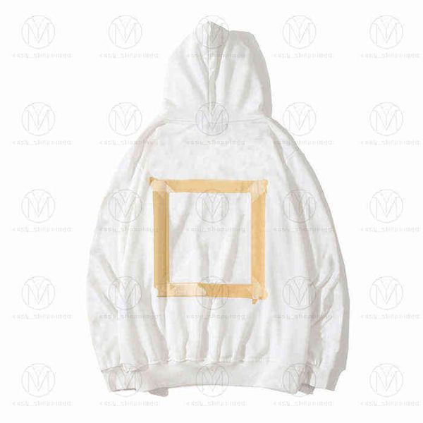

hoodies mens womens fashion streetwears man s pullover winter sweatshirts loose hooded offs designers clothing street print, Black