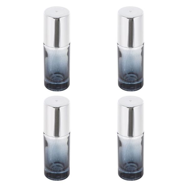 

storage bottles & jars 4pcs perfume glass bottle atomizer travel container 17ml