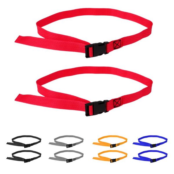 

2pcs adjustable golf trolley webbing straps quick release suitcase tie down belt training aids
