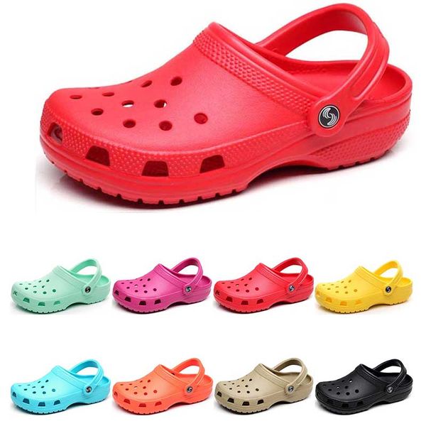 

261 ale fashion sandals slip on casual beach waterproof shoes men classic nursing clogs hospital women slippers work medical, Black