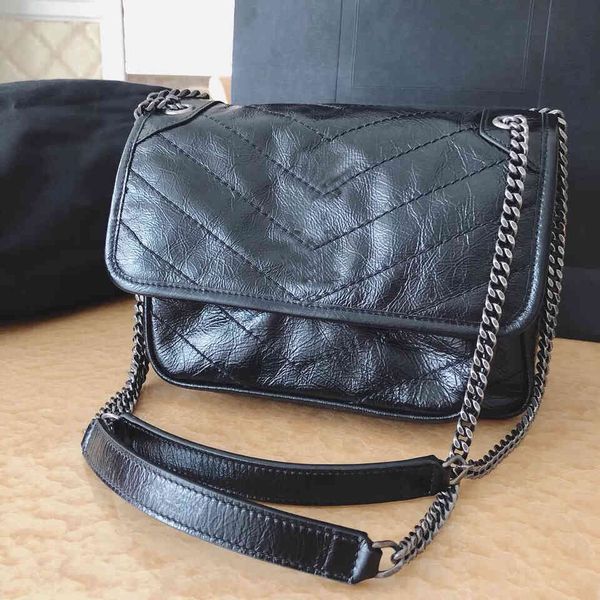 

2021 luxury designer hand envelope lady chain shoulder bag postman messenger female classic niki