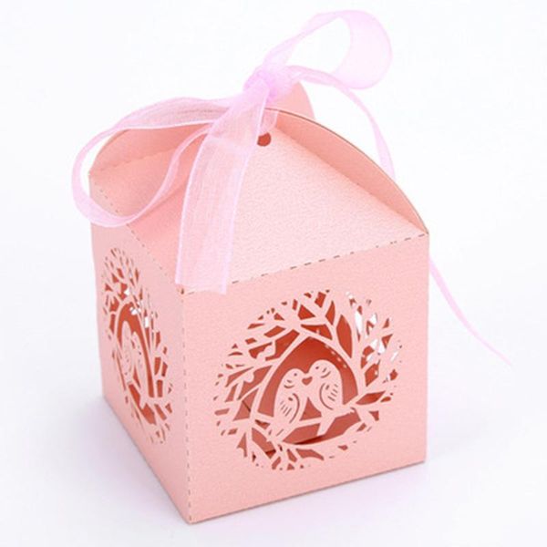 

laser cur bird candy box chocolates boxes bag wedding mariage baby shower anniversare party decor supply favors gifts for guests gift wrap