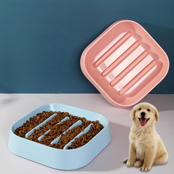 

dog bowls & feeders slow feeding pet puppy bowl puzzle toy interactive training games feeder