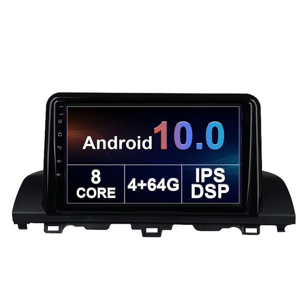 Auto-DVD-Head-Unit-Player mit GPS-Navigation für Honda Accord-2018, Wifi-Mirror-Link, Android 10 Zoll im Armaturenbrett